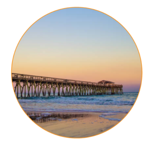 A pier at Myrtle Beach
